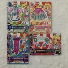 アイカツ！ グッドコーデ 星宮いちご 4枚セット