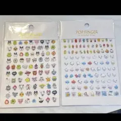 ネイルシール　平成　たまごっち　しずくちゃん　あわわちゃん