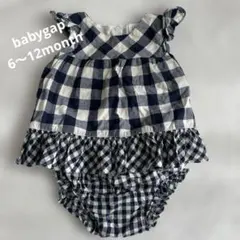 baby GAP チェック柄ワンピース 6-12month