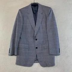 【訳あり】 GIEVES&HAWKES ジャケット 千鳥格子 毛 絹 モヘヤ混のサムネイル