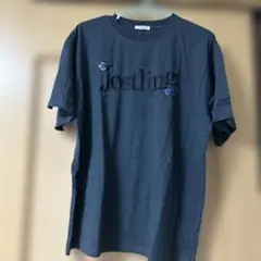 classicalelf ロゴ×フラワー刺繍ビッグTシャツ チャコール XL