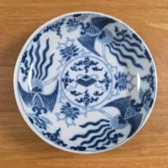 古伊万里(有田焼)染付 小皿