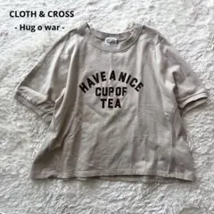 石田ゆり子コラボCLOTH&CROSS Iced Coffee Tシャツ Cloth＆Cross Yurigoro Kingdom Tシャツ | 石田ゆり子さんが一緒に