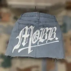 MOBB. ライトブルー ミニスカート M