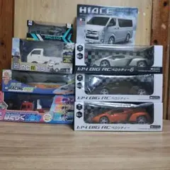 1:14 BIG RC ベロシティ ラジコンカー8台セットのサムネイル