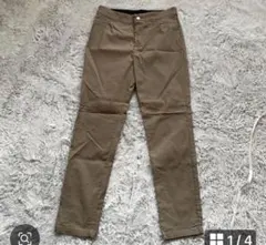 未使用に近い★COMME CA MODELS パンツ　カーキブラウン ストレッチ