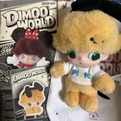 DIMOO WORLD x DISNEY シリーズ ぬいぐるみキーチェーン