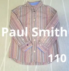 ポールスミスジュニア PaulSmith junior ストライプシャツ 110