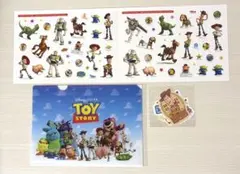 トイストーリー　一番くじ　シール　ステッカー　クリアファイル