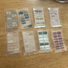 HERAXI ネイルシール 手の爪 8枚入 爪やすり付き