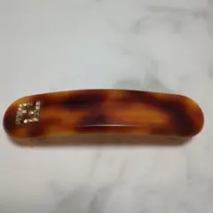 FENDI べっ甲柄 バレッタ ヘアクリップ