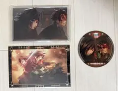 鬼滅の刃 コースター柄ポストカード アクリルスタンド 竈門炭治郎 冨岡義勇