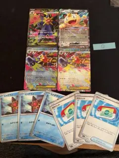 メガスターミー　SR RR ニャース　RR ポケパッドノーマル