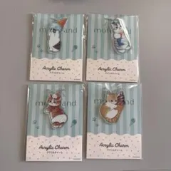 モフサンド　アクリルチャーム　4種類　コンプリート　ファミマ