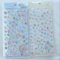 しずくちゃん みるみるちゃん ボンボンドロップミニシール 2シートセット