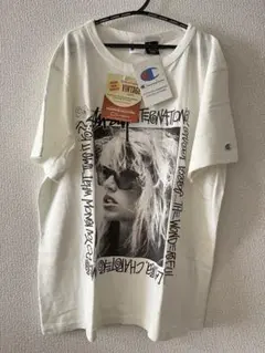 新品 STUSSY Laura Champion フォトTシャツ