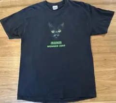 Hanes ヘインズ アニマルプリントTシャツ 猫 2005