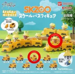 スクールバススキズ ハンSKZOO ハンクオッカ ガチャガチャStrayKids