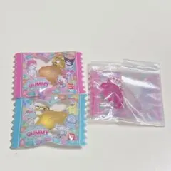サンリオキャラクターズ グミチュアチャームGUMMY＆ミニポーチ ３種セット