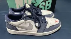 エアジョーダン1 ロー sb ミッドナイトネイビー