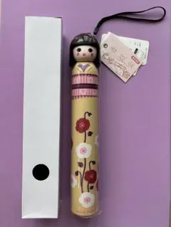新品未使用 京都くろちく はんなり舞妓傘 晴雨兼用 折りたたみ傘 箱付 廃番のサムネイル