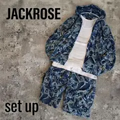 JACKROSE ボタニカル柄 セットアップ パーカー ショートパンツのサムネイル