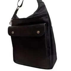 ロンシャン 723 ショルダーバッグ ナイロン レザー ブラック