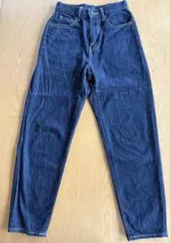 UNIQLO ユニクロ　リラックステーパード ハイウエストジーンズ　22