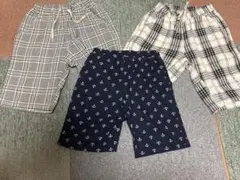 ブランシェス　ハーフパンツ 3点セット 140