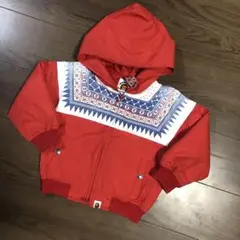 ベイプキッズ　ベイシングエイプ　ダウンジャケット　100