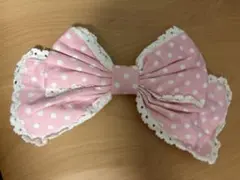【BODY LINE】水玉ビックリボン(ピンク色)のサムネイル