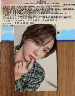 BOYNEXTDOOR 東京　立川　ソンホ　会場限定　FCトレカ