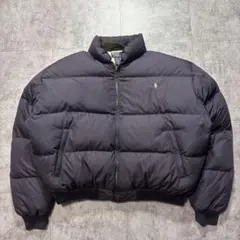90s Ralph Lauren USA製　down jacket navyのサムネイル