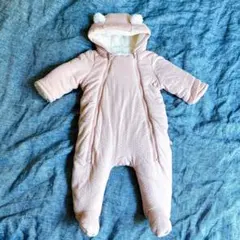 gap ギャップ　くまさん　ロンパース　カバーオール　ボア　おくるみ　新生児