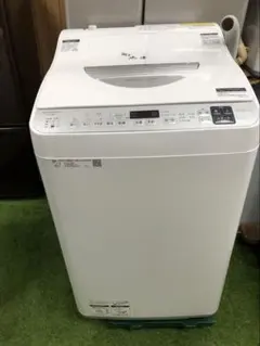 SHARP 縦型洗濯乾燥機 ES-TX5F-S 5.5kg 2022年製 - メルカリ
