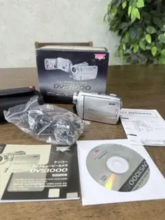 Kenko DVS1000 デジタルムービーカメラ ビデオカメラ 元箱・付属品のサムネイル