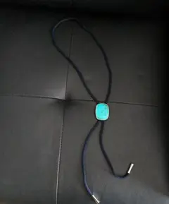ターコイズ スクエア型 ループタイ
