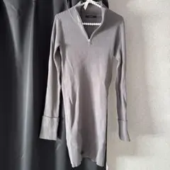 EMODA ニットワンピース グレー