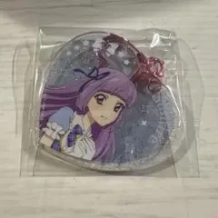 アイカツ×プリパラ　映画　ポップコーン特典 ハート型アクリルキーホルダー すみれ