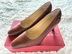 y010/REGAL リーガル パンプス 24.5cm ブラウン