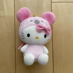 ハローキティ マスコット キーチェーン付き