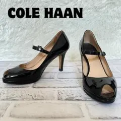 コールハーン パンプス ブラック エナメル 24.5㎝ NIKE AIR