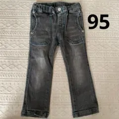 F.O.KIDS グレー ストレートパンツ 95