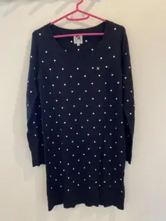 arnold palmer timeless ネイビー ドット柄 長袖