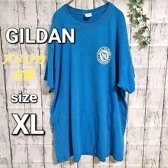 〖LL〗ギルダン アメリカ古着 US オーバーサイズ 半袖 Tシャツ 匿名配送