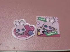 DDEONGbyeoli ステッカー 2枚セット