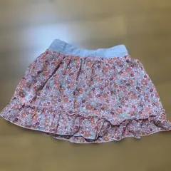 花柄フリルスカート　コムサイズム　90cm