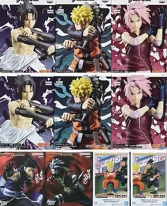 セットで値引き！新品未開封　NARUTO　プライズ　フィギュア　10点まとめ売り