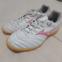 Mizuno サッカーシューズ ホワイト/レッド　24cm