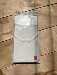 UNIQLO コットンメッシュタンクトップ2枚組　100cm